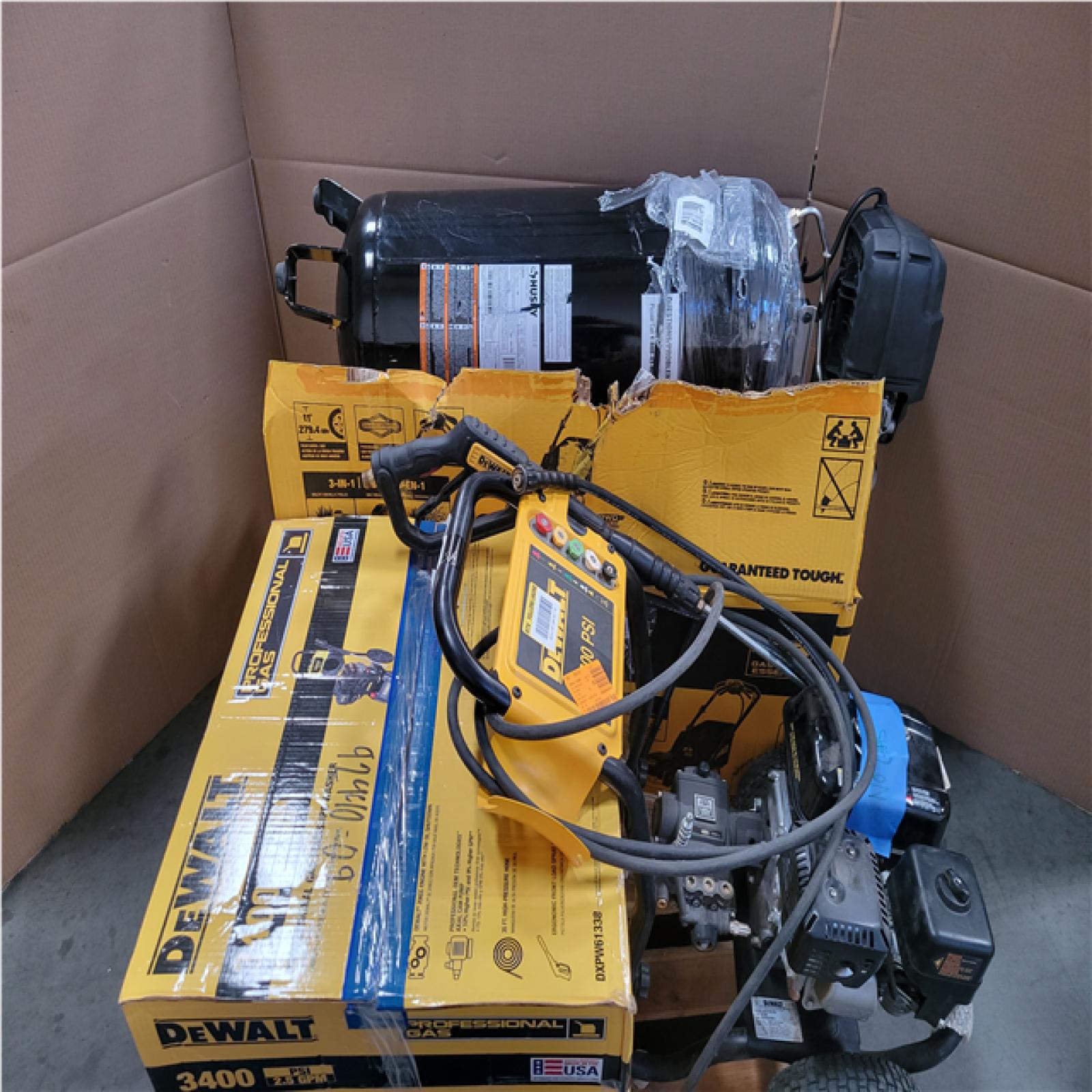 CALIFORNIA AS-IS OUTDOOR POWER EQUIPMENT