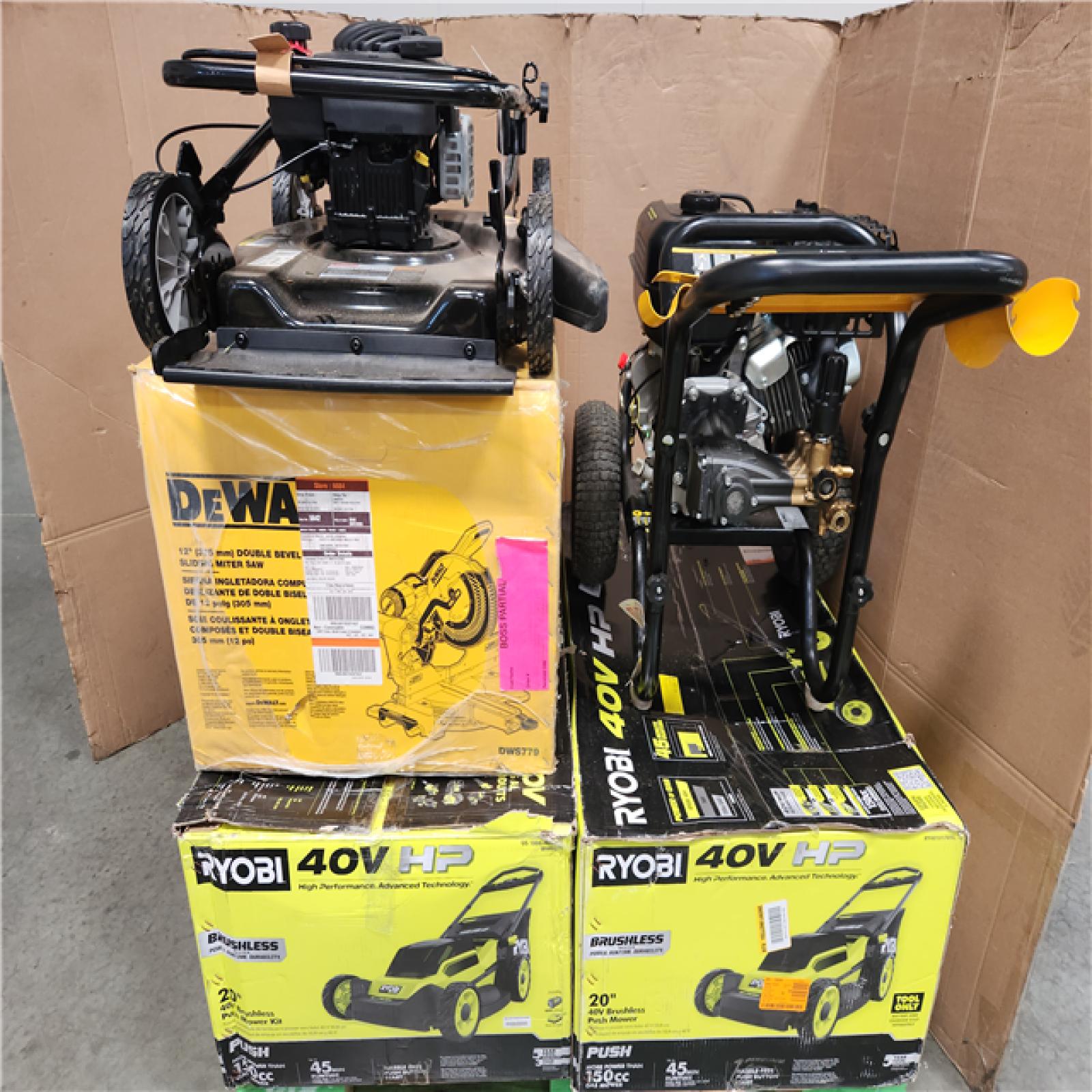 CALIFORNIA AS-IS OUT DOOR POWER EQUIPMENT