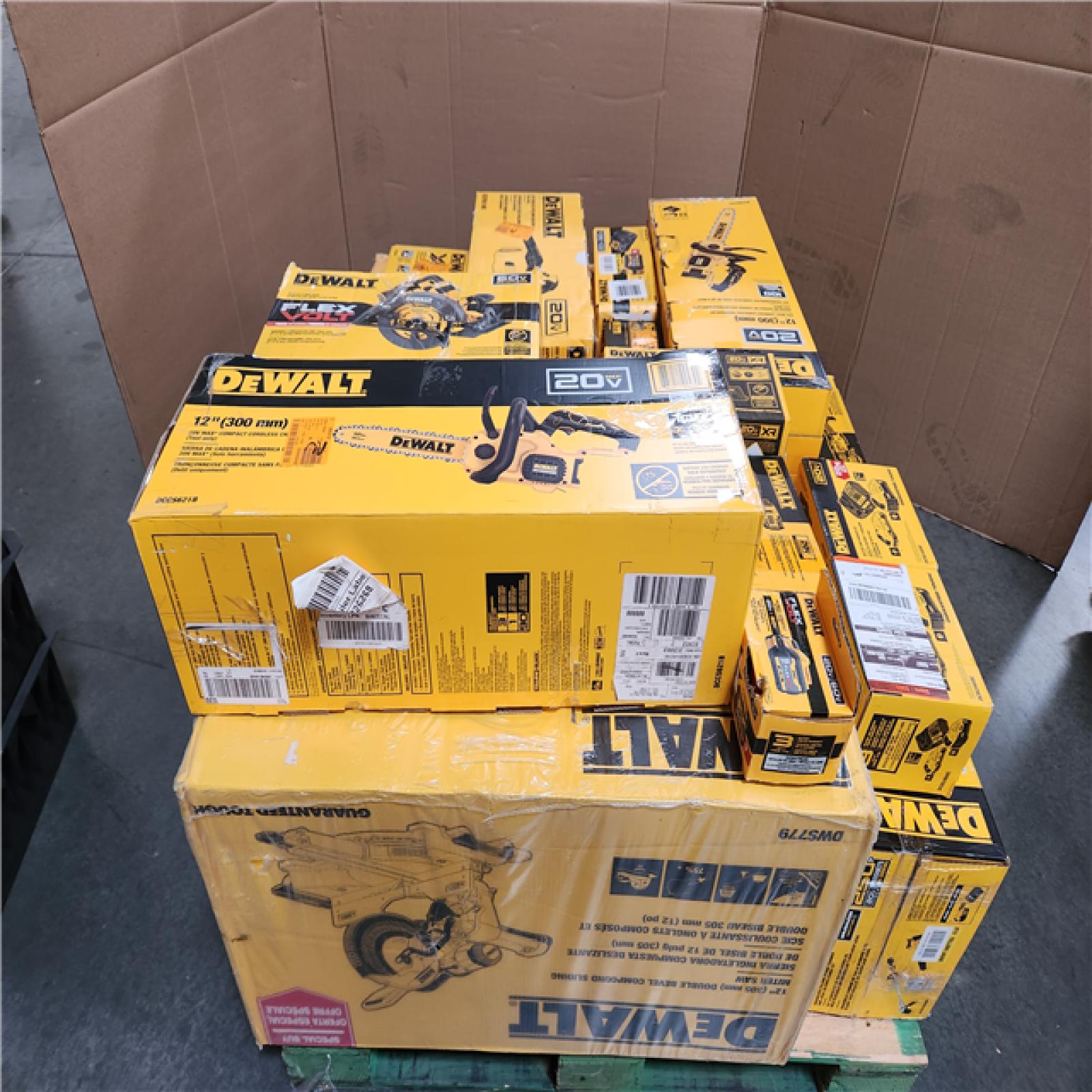 California DeWalt Tool Pallet: Appears in Excellent Condition