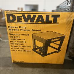DALLAS LOCATION - DEWALT Mobile Thickness Planer Stand