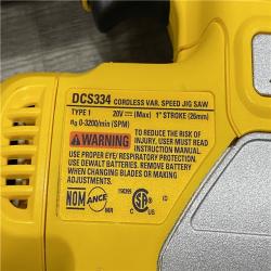 AS-IS DEWALT 20V MAX XR Cordless Brushless Jigsaw (Tool Only)