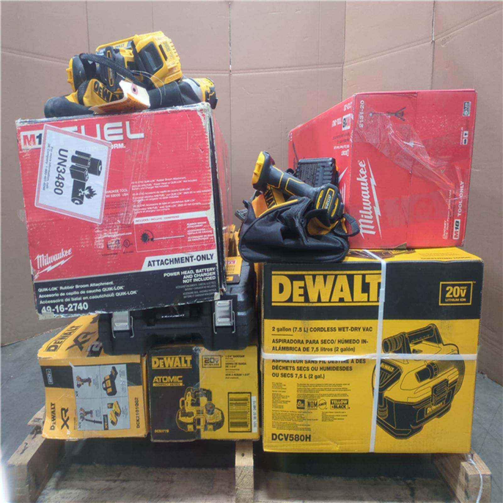 CALIFORNIA AS-IS TOOL PALLET