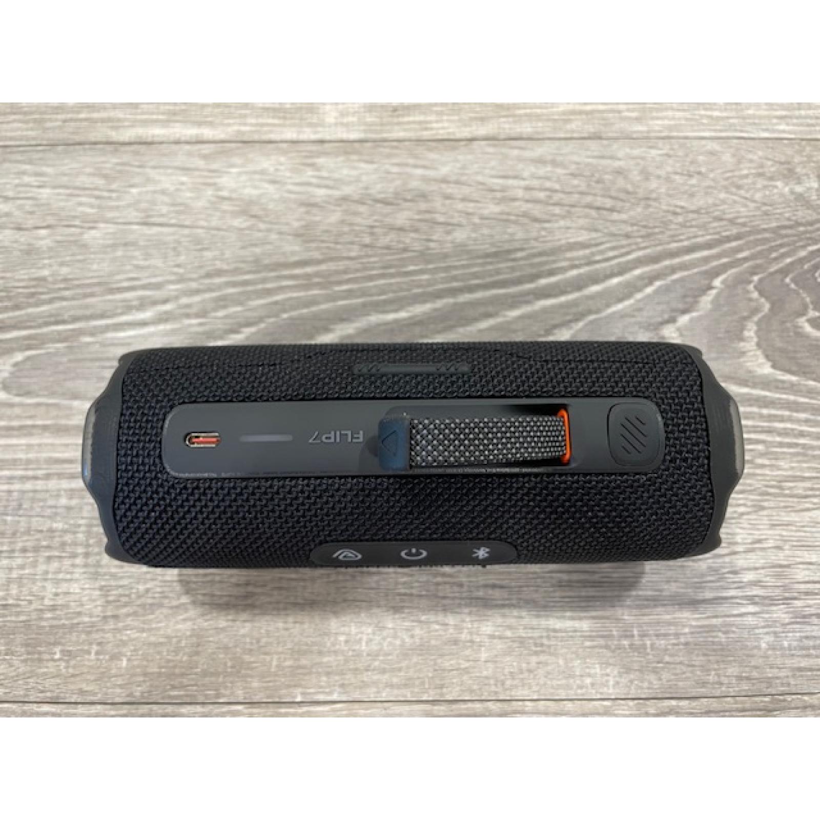 AS-IS JBL Flip 7 Portable Waterproof and Drop-Proof Speaker with Interchangeable Accessories
