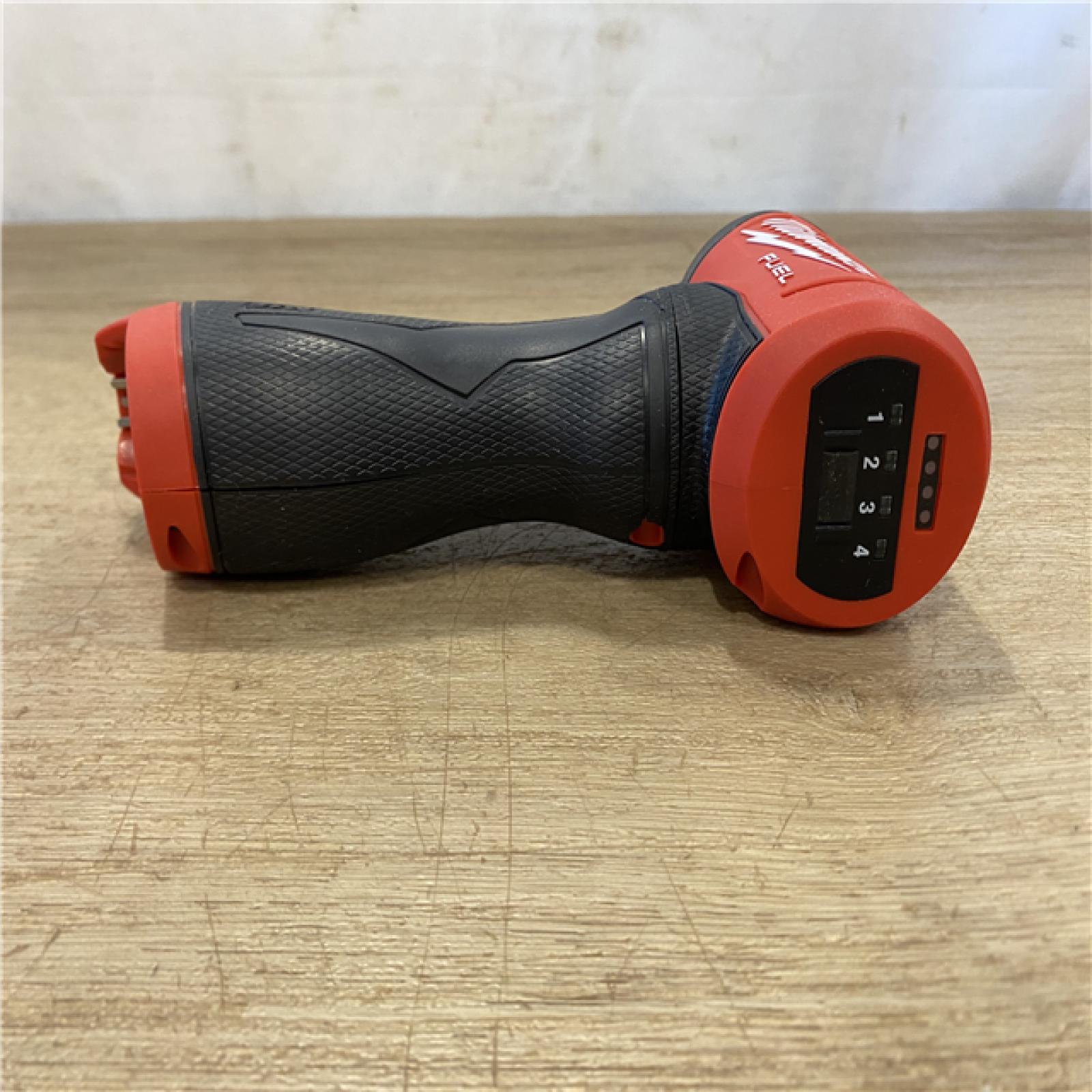 AS-IS Milwaukee FUEL 12V Lithium-Ion Brushless Cordless 1/4 in. Right Angle Die Grinder (Tool-Only)