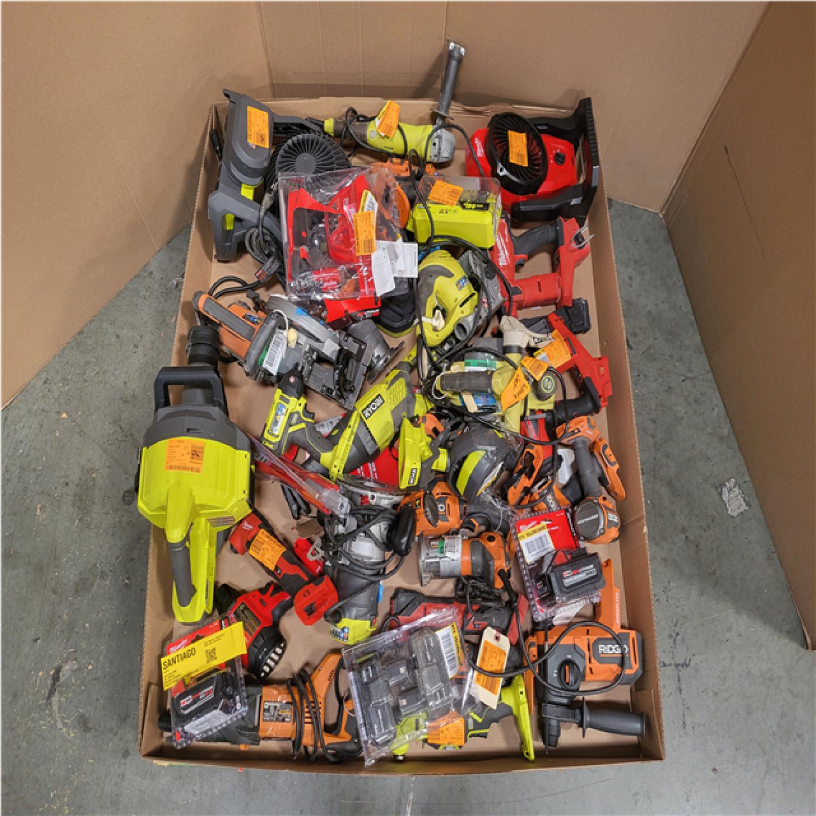 CALIFORNIA AS-IS TOOL PALLET