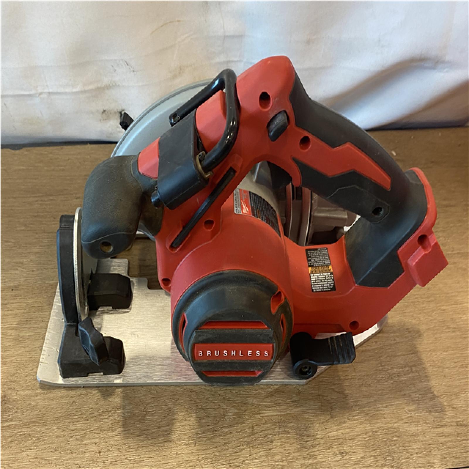 AS-IS Milwaukee FUEL 18V Lithium-Ion Brushless Cordless 6-1/2 in. Circular Saw (Tool-Only)
