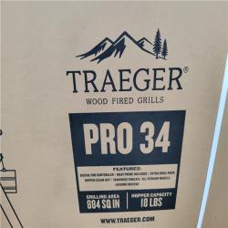 CALIFORNIA AS-IS Traeger Pro 34 Wood Pellet Grill and Smoker