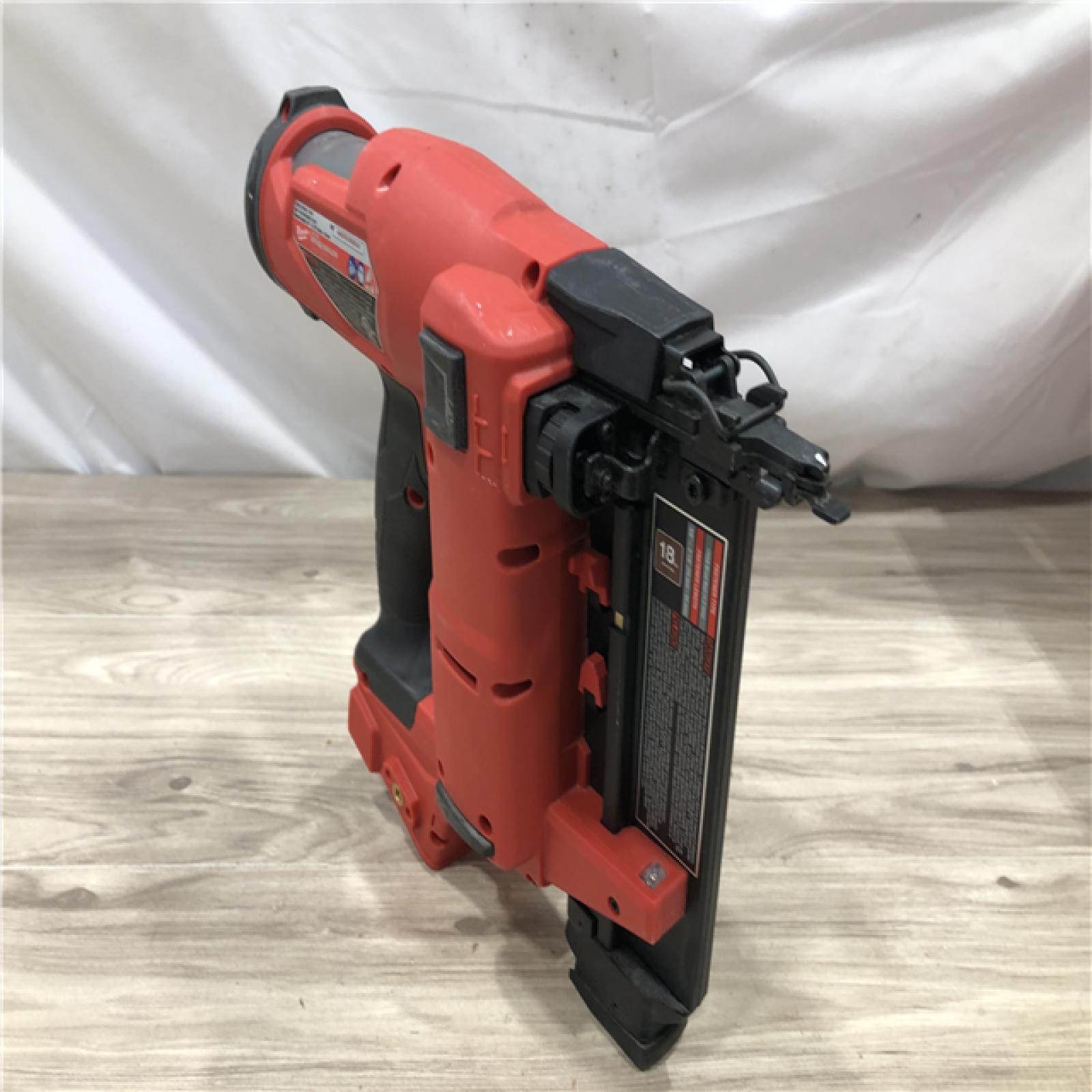 AS-IS Milwaukee FUEL 18-Volt Lithium-Ion Cordless Gen II 18-Gauge Brad Nailer (Tool-Only)
