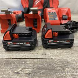 AS-IS Milwaukee 18V Lithium-Ion Brushless Cordless Compact Drill/Impact Combo Kit