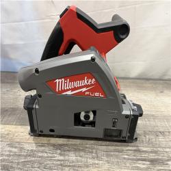 AS-IS Milwaukee FUEL 18V Lithium-Ion Cordless Brushless 6-1/2 in. Plunge Cut Track Saw (Tool-Only)