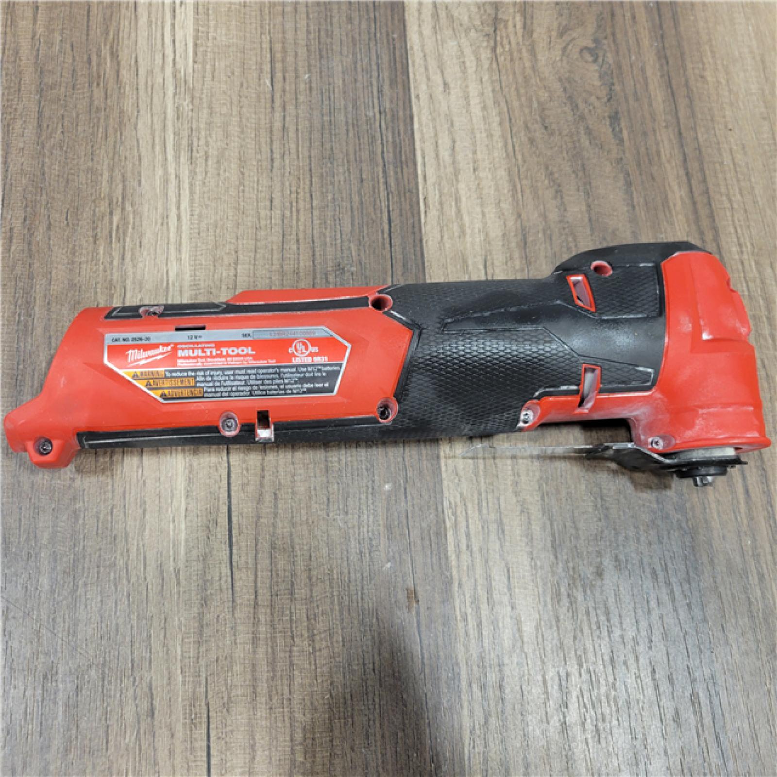 AS-IS Milwaukee M12 FUEL Oscillating Multi Tool