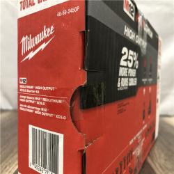 NEW- Milwaukee M12 12V Lithium-Ion XC High Output 5.0 Ah Battery Pack (2-Pack) Starter Kit