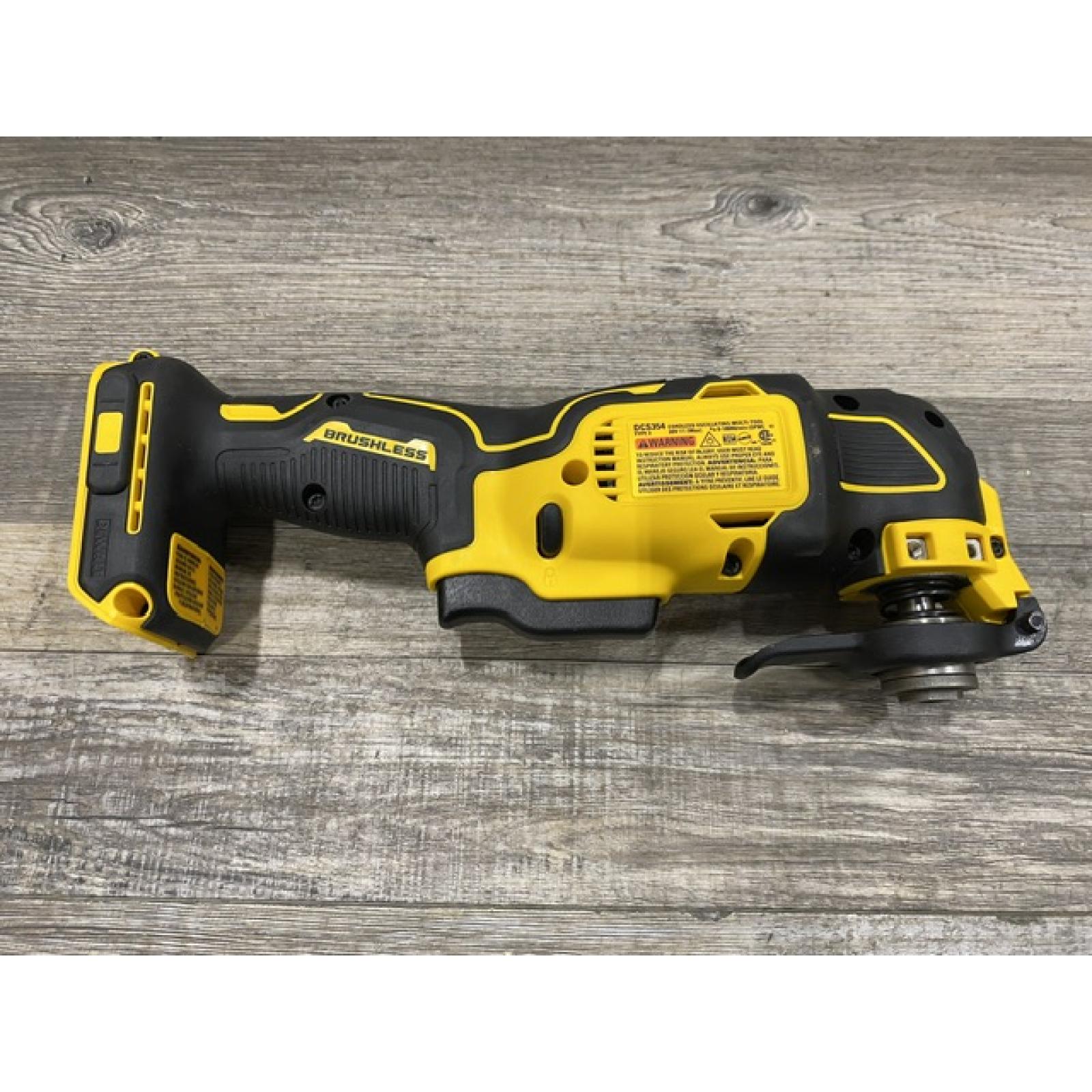 AS-IS DEWALT ATOMIC 20V MAX Cordless Brushless Oscillating Multi Tool Kit