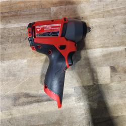 HOUSTON LOCATION - AS-IS (APPEARS LIKE NEW) Milwaukee M12 FUEL Lithium-Ion Brushless Cordless 3/8 in. Impact Wrench Kit