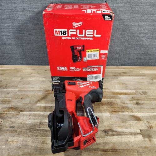 HOUSTON LOCATION - AS-IS M18 FUEL 18-Volt Lithium-Ion Brushless Cordless Coil Roofing Nailer (Tool Only)
