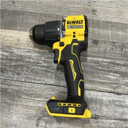AS-IS DEWALT ATOMIC 20V Lithium-Ion Cordless 1/2 in. Hammer Drill Kit