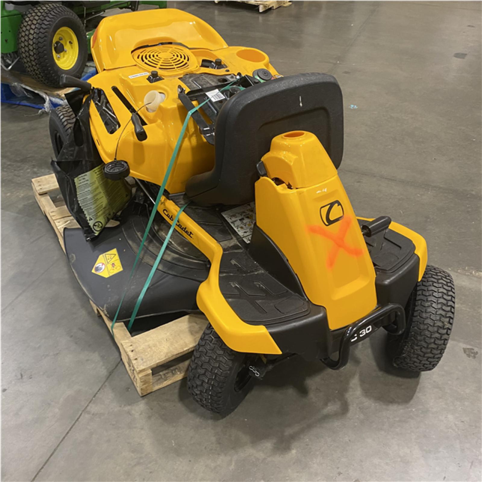 Dallas Location - As-Is Cub Cadet CC30 Riding Lawn Mower