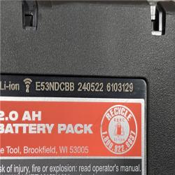 AS-IS Milwaukee 18V Lithium-Ion Brushless Cordless Compact Drill/Impact Combo Kit