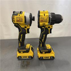 AS-IS - Dewalt 20V MAX ATOMIC Compact Cordless Drill Driver and Impact Driver Combo Kit