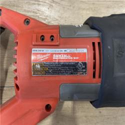 AS-IS Milwaukee FUEL 18V Lithium-Ion Brushless Cordless Super SAWZALL Orbital Reciprocating Saw (Tool-Only)
