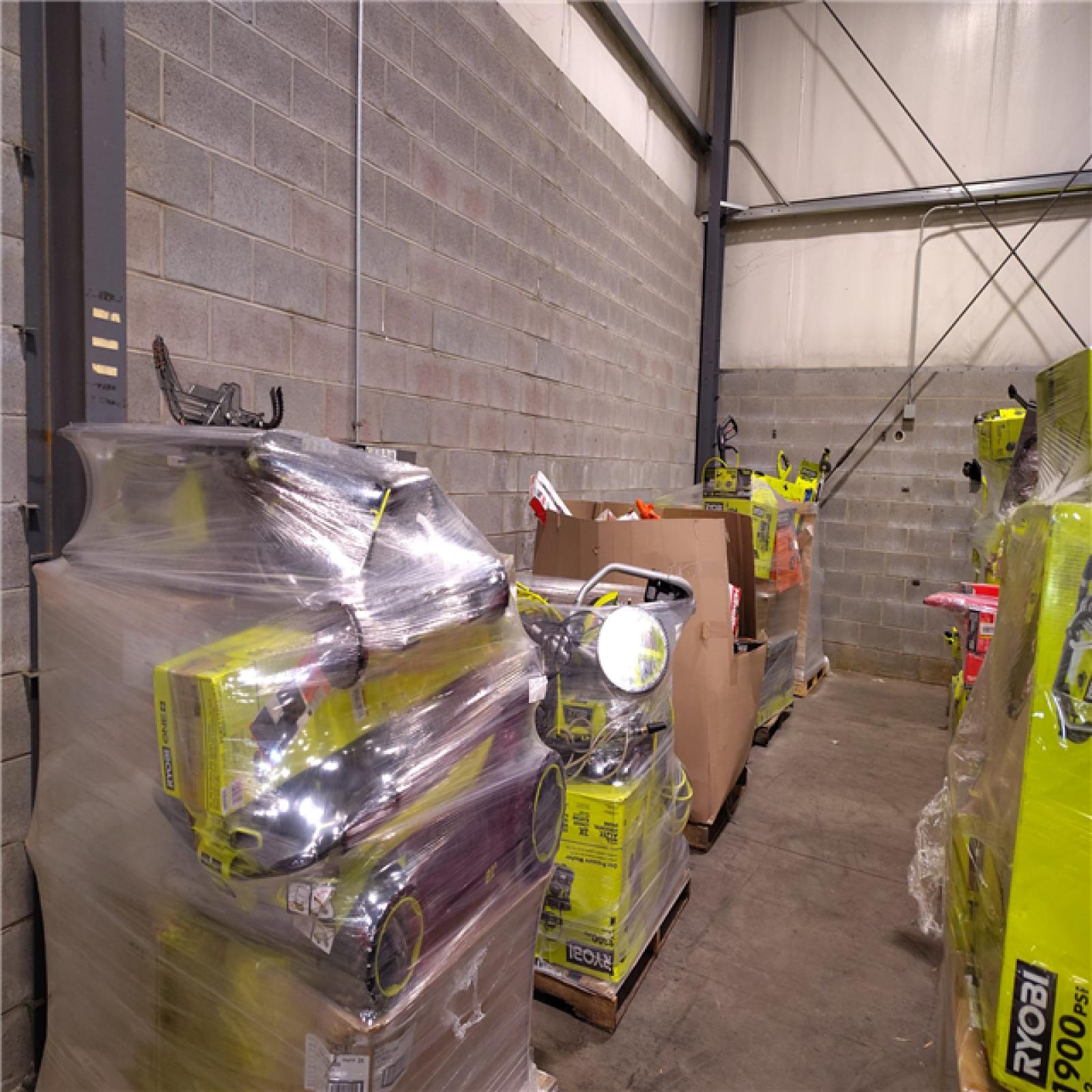 Pittston Location As-Is Power Tools Partial Truckload (10 pallets) 0143-A