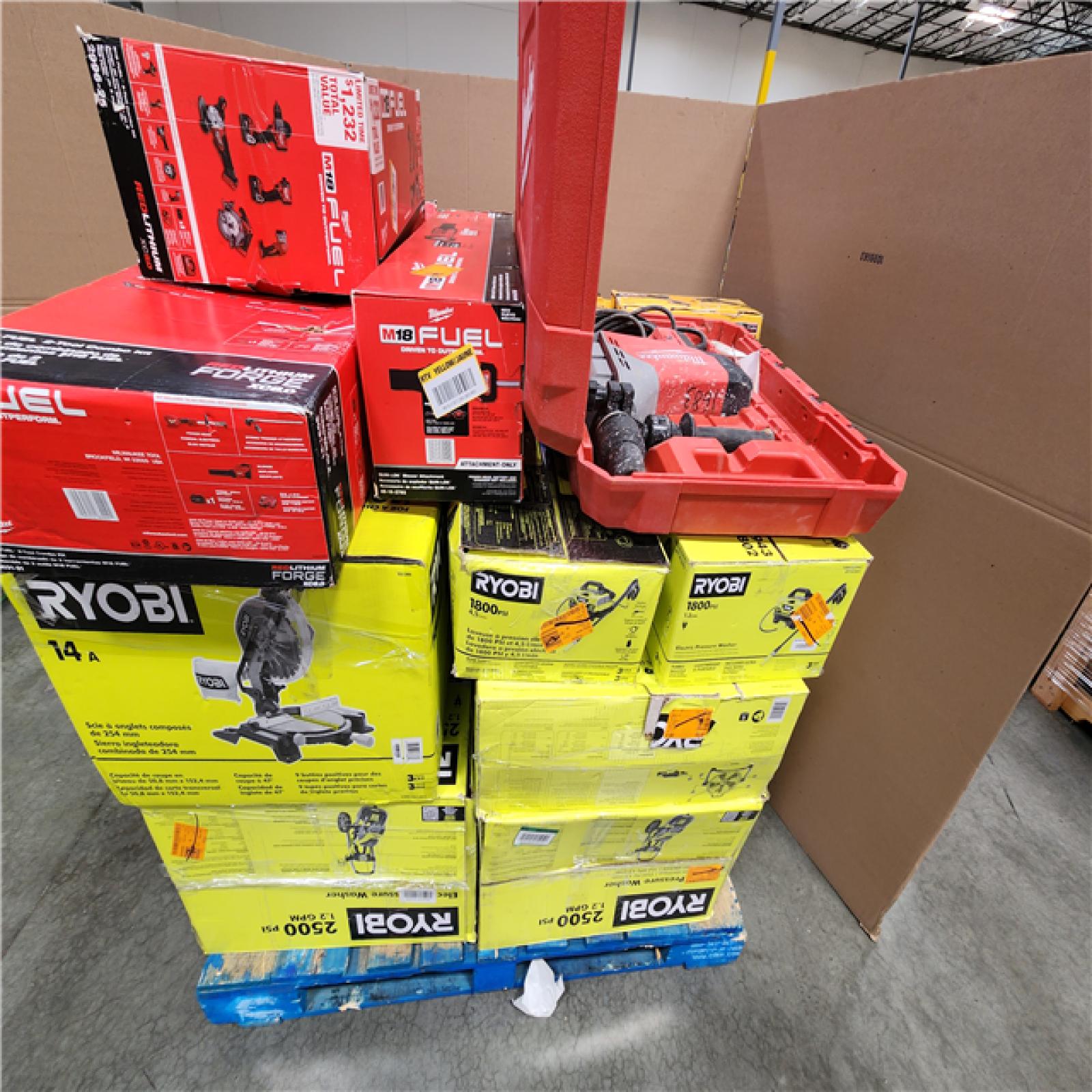 CALIFORNIA AS-IS TOOL PALLET