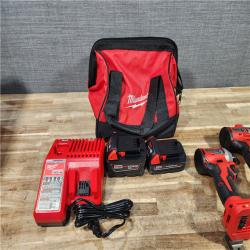 HOUSTON LOCATION - AS - IS Milwaukee 18-Volt Lithium-Ion Brushless Cordless Compact Hammer Drill/Impact Combo Kit