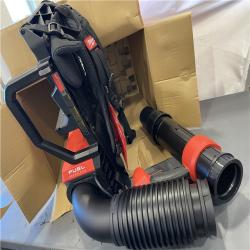AS-IS - Milwaukee M18 FUEL 155 MPH 650 CFM 18-Volt Lithium-Ion Brushless Cordless Dual Battery Backpack Blower