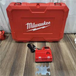 AS IS Milwaukee-2674-22P M18 Short Throw Press Tool Kit W/ Viega PureFlow Jaws