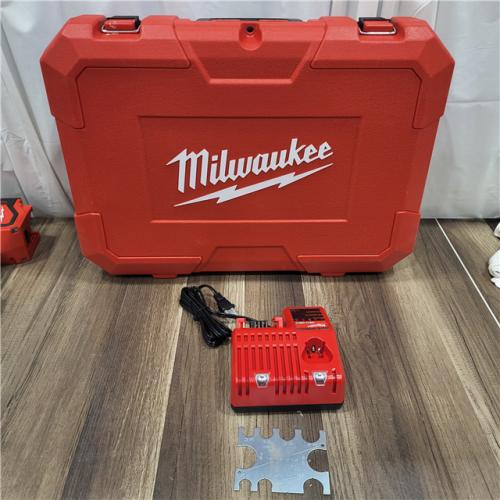 AS IS Milwaukee-2674-22P M18 Short Throw Press Tool Kit W/ Viega PureFlow Jaws