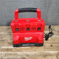HOUSTON LOCATION - AS-IS Milwaukee M18 Packout Six Bay Rapid Charger