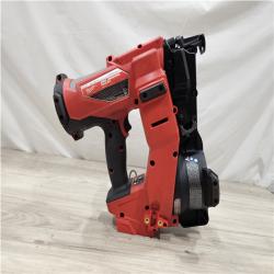 AS-IS Milwaukee FUEL 18-Volt Lithium-Ion Brushless Cordless Coil Roofing Nailer (Tool Only)