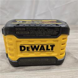 DEWALT FLEXVOLT 20V/60V MAX Lithium-Ion 6.0Ah Battery Pack with 6 Amp Output Charger