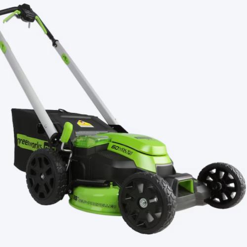 DALLAS LOCATION- NEW!- Greenworks Pro 60V 25 Dual-Blade Mower