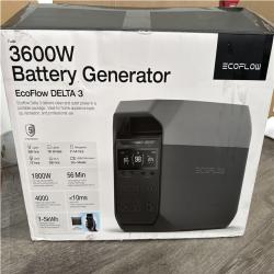 CALIFORNIA AS IS ECOFLOW 1800W BATTERY GENERATOR