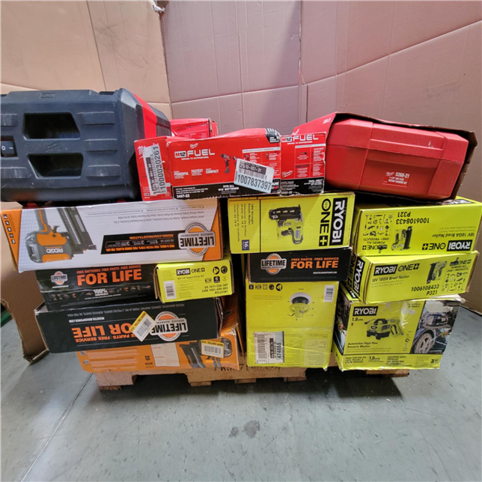 CALIFORNIA AS-IS TOOL PALLET