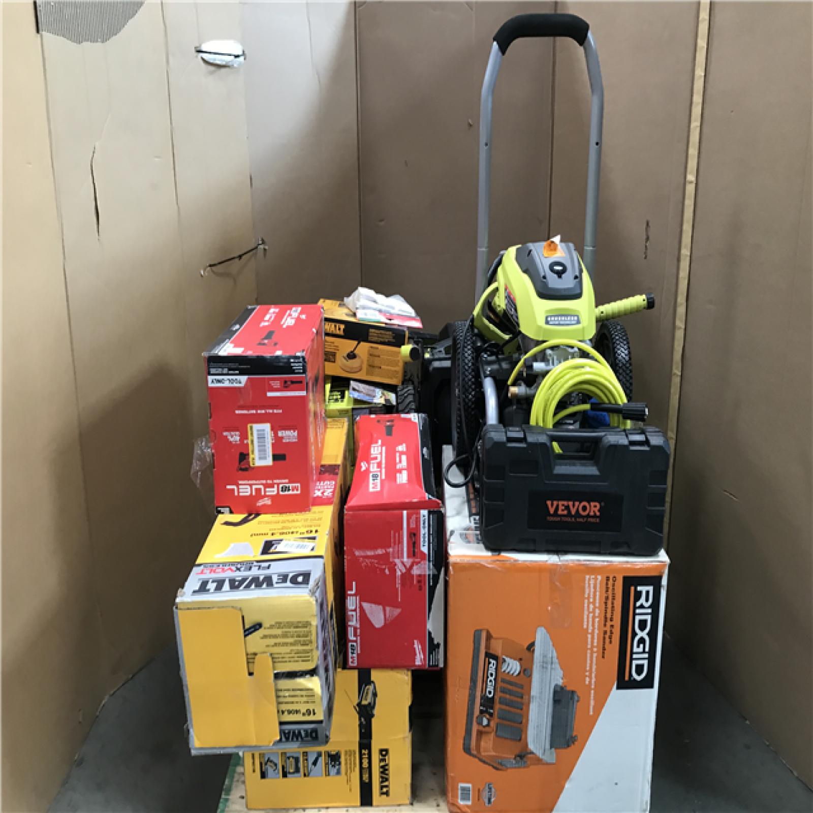 CALIFORNIA AS-IS TOOL PALLET