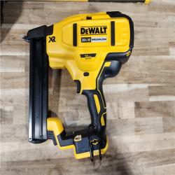 HOUSTON LOCATION - AS-IS DEWALT 20V MAX XR Lithium-Ion Cordless 18-Gauge Narrow Crown Stapler Kit
