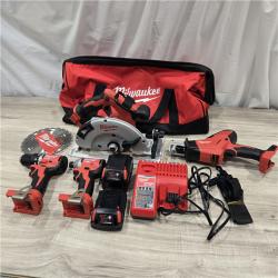 AS-IS Milwaukee M18 4-Tool Combo Kit
