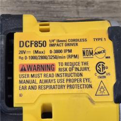 AS-IS DEWALT ATOMIC 20V MAX Cordless 1/4 in. Impact Driver Kit