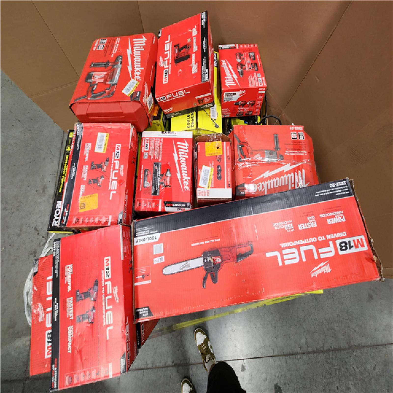 CALIFORNIA AS-IS TOOL PALLET
