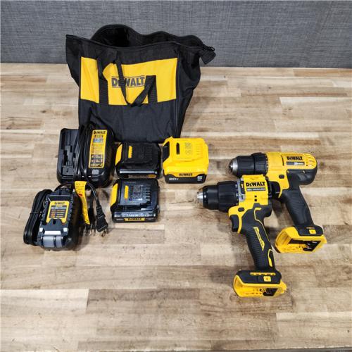 HOUSTON LOCATION - AS - IS Milwaukee 2 Tool Combo Kit W/ (3) Battery & (2) Charger