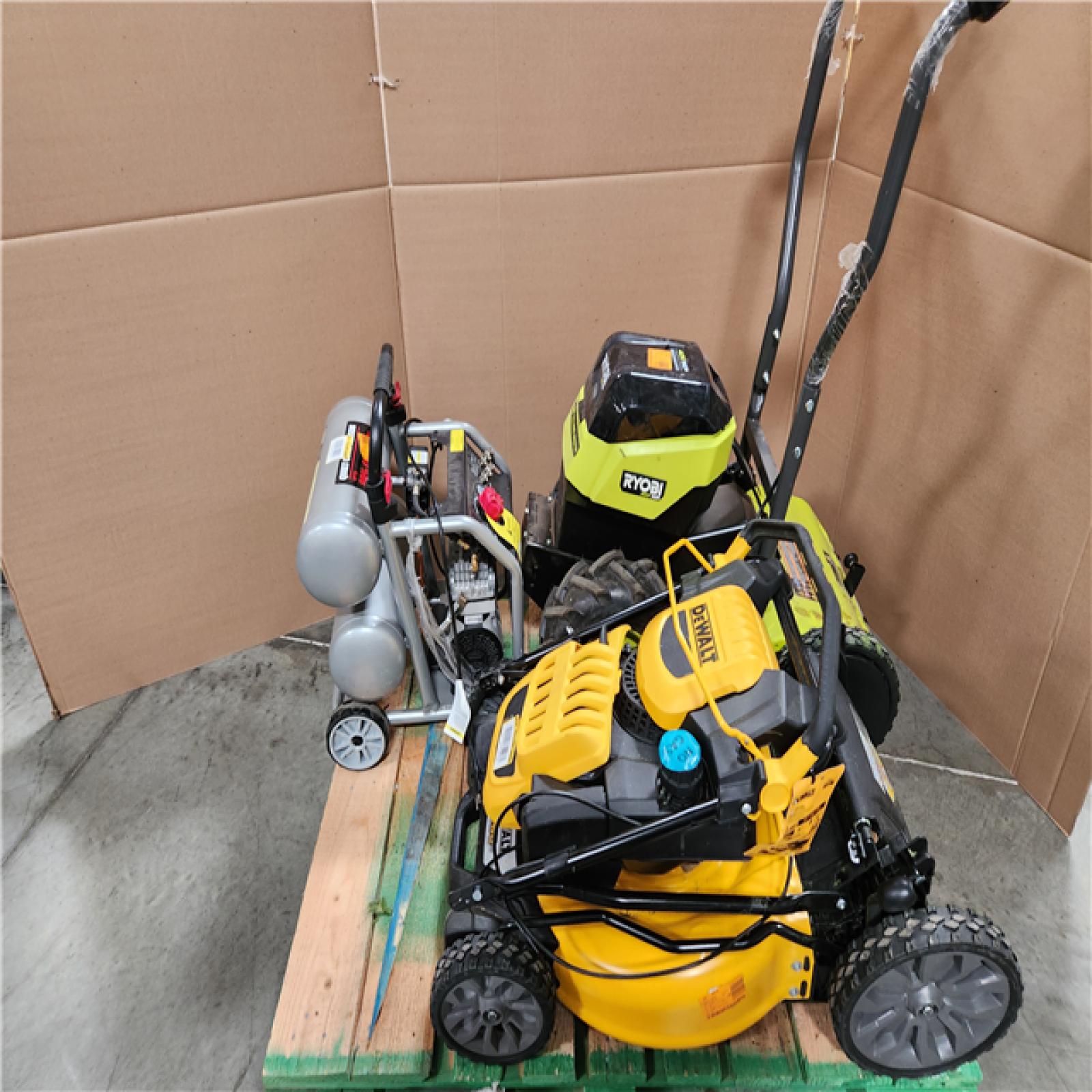 CALIFORNIA AS-IS OUTDOOR POWER EQUIPMENT