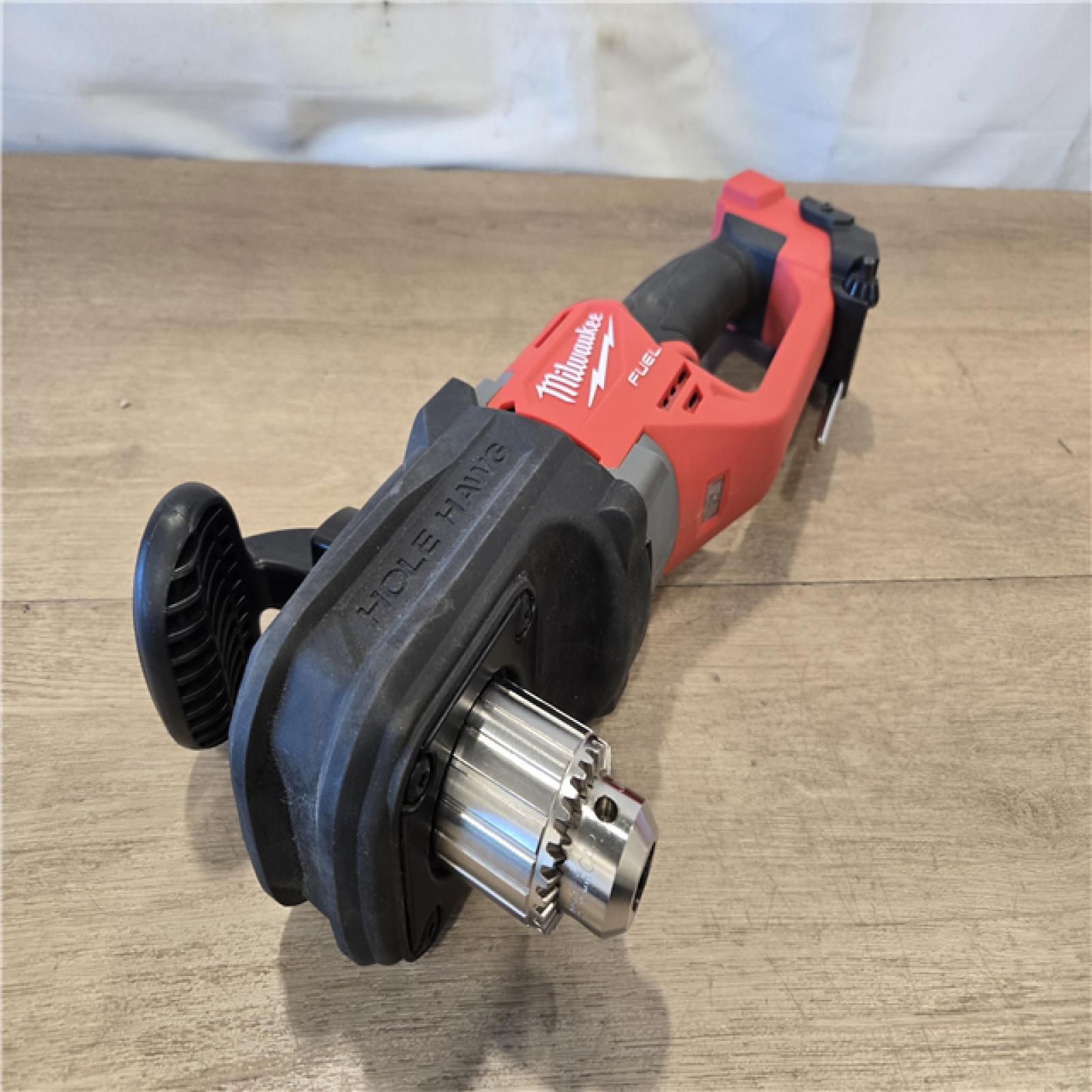 AS IS- Milwaukee FUEL GEN II 18V Lithium-Ion Brushless Cordless 1/2 in. Hole Hawg Right Angle Drill (Tool-Only)