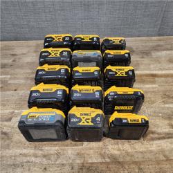 HOUSTON LOCATION - AS-IS DEWALT BATTERY PACK QTY - 15