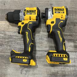 AS-IS DEWALT 20V Lithium-Ion Cordless 2-Tool Combo Kit