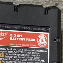 AS-IS Milwaukee FUEL SURGE 18V Lithium-Ion Brushless Cordless 1/4 in. Hex Impact Driver with (2) 5.0 Ah Battery and Charger