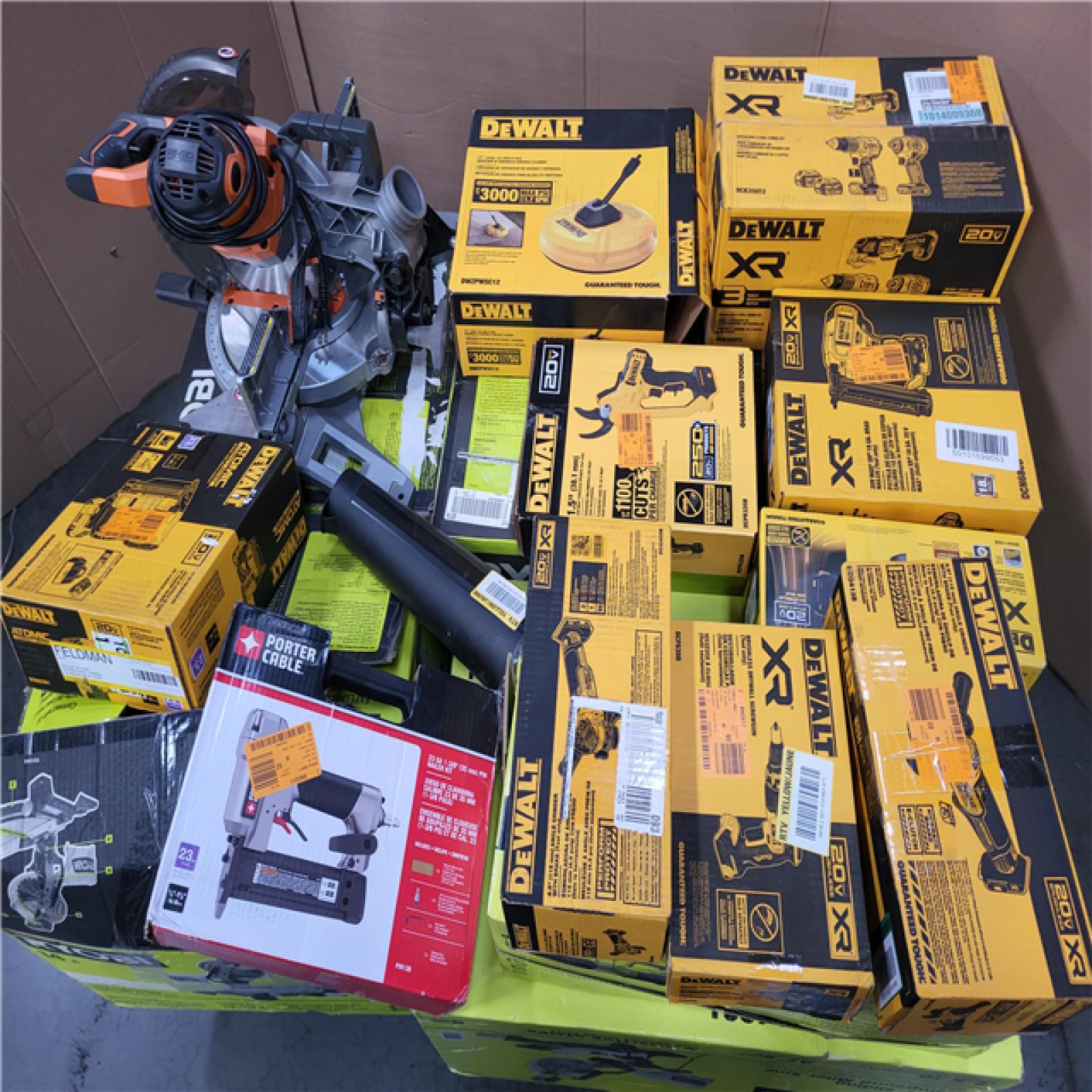 CALIFORNIA AS-IS TOOL PALLET