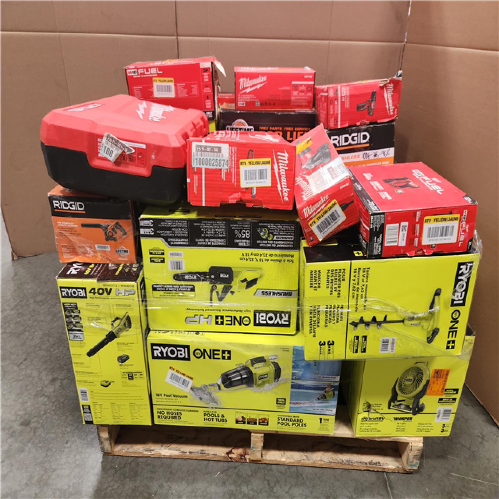 CALIFORNIA AS-IS TOOL PALLET