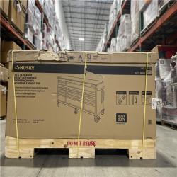 DALLAS LOCATION- HUSKY 72 in. W x 24 in. D Heavy Duty 18-Drawer Mobile Workbench